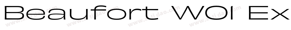 Beaufort W01 Extd Me字体转换